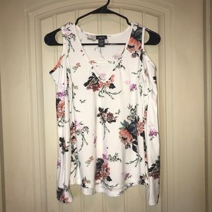 Rue21 Adult Small Cold-Shoulder Top